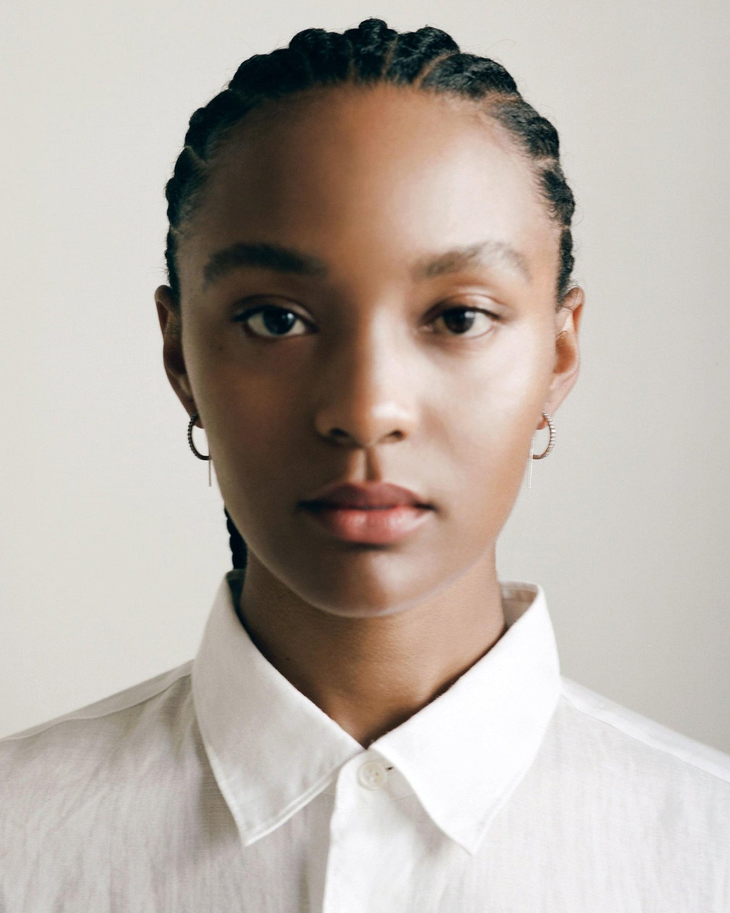 Small Diamond Hoop Earrings | Pave Hoop Earrings | Chic Earrings | JACLYN GARCÍA SUÁREZ Jewelry